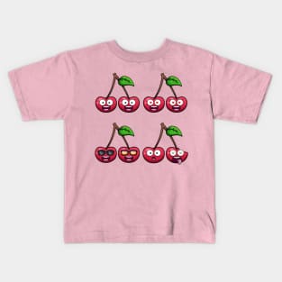 Cute Cherries Kids T-Shirt